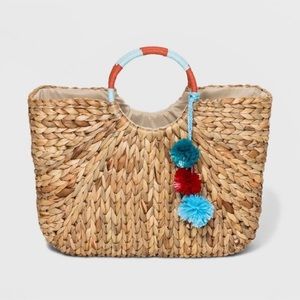 Target A NEW DAY Straw Purse